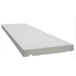 Couvertine béton plate grise 1m – Pour muret et clôture