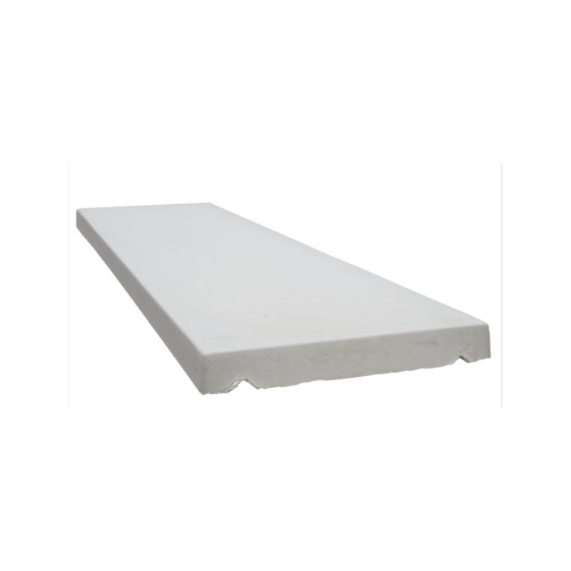 Couvertine béton plate grise 1m – Pour muret et clôture Couvertine béton plate grise 1m – Pour muret et clôture