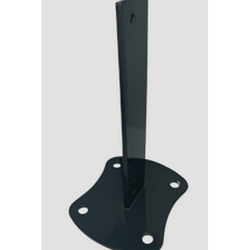Platine grand vent pour poteau clôture – Fixation béton Platine grand vent pour poteau clôture – Fixation béton