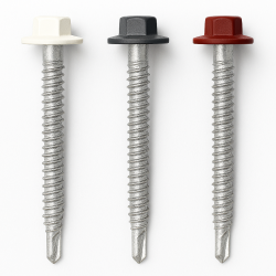 Vis Support Bois pour fixation Bac Acier 6.3 x 100  /100 pièces