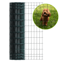Grillage soudé vert 100x50 – Rouleau 25 m | Brico Métal