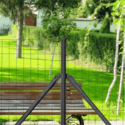 Poteau rond Quick Fix – Pose rapide pour grillage | Cloture Métal