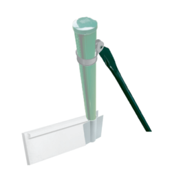 Jambe de force poteau rond Quick Fix – Renfort clôture | Brico Métal