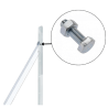 Fixation boulon jambe de force – Accessoire clôture | Cloture Métal