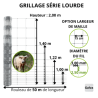 Grillage série lourde galvanisé – rouleau 50 m | Cloture Métal