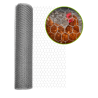 Grillage triple torsion galvanisé 50 m – poulailler & volière | Cloture Métal