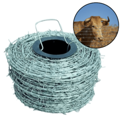 Barbelé galvanisé Excellence 200 m – Ø 2,2 mm ou 2,7 mm | Cloture Métal