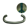 Agrafes pour poteau rond QuickFix (x100) | Fixation clôture