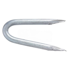 Crampillons galvanisés – Cavaliers 3 KG | Fixation clôtures et grillages
