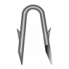 Crampillon harpon galvanisé 3,85 x 38 mm – Carton 3 KG | Fixation grillage & clôture