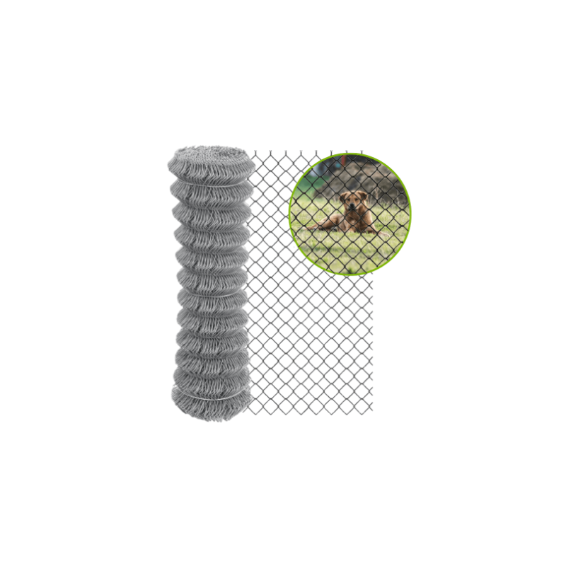 Grillage simple torsion galvanisé 25 m – Maille 50x50 | Cloture Métal