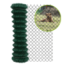 Grillage simple torsion plastifié 25 m – Fil 2,4 mm – Maille 50x50