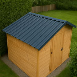 Tôle bac acier 4 ondes – toiture éco abri ou carport