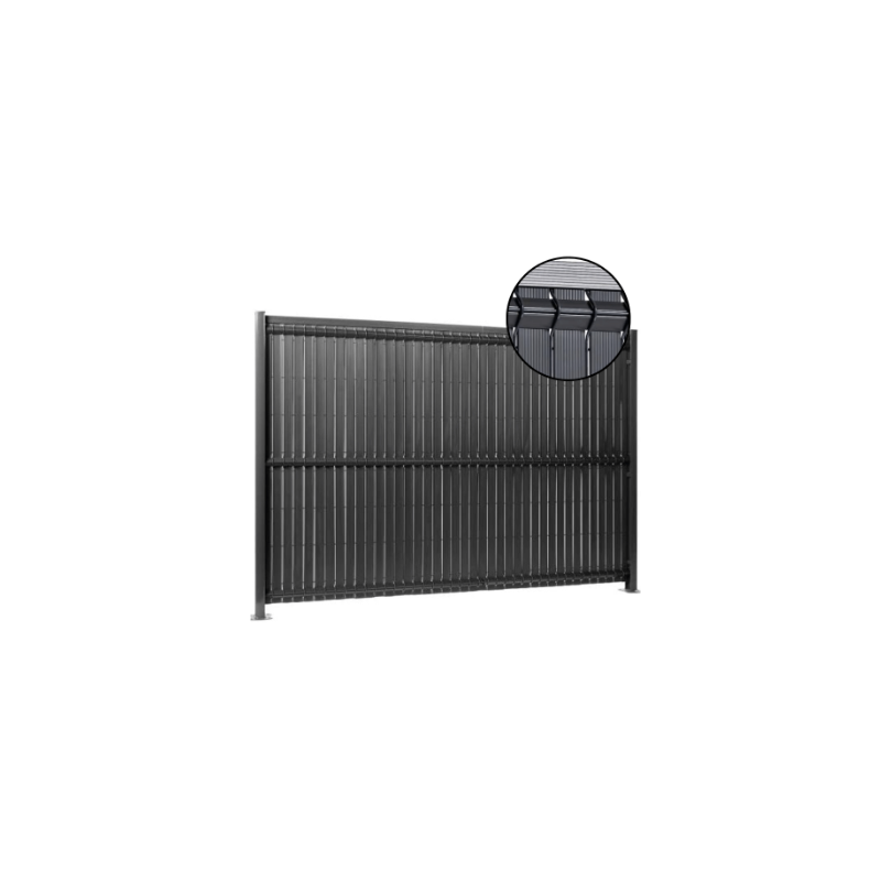 Kit occultant PVC pour clôture rigide – Plusieurs hauteurs
