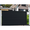Portail Coulissant Aluminium Magnolia Gris 3m50 ou 4m00 | Clôture Metal
