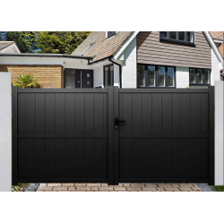 Portail Aluminium Felicia Gris 3m00 x 1m70 | Clôture Metal