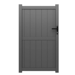 Portillon Aluminium Félicia Gris 1m00 x 1m70 | Clôture Metal