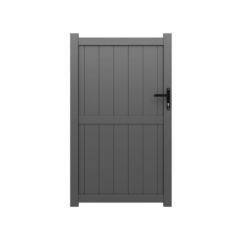 Portillon Aluminium Félicia Gris 1m00 x 1m70 | Clôture Metal