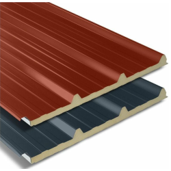 Panneau sandwich bac acier isolé 40 mm - Toiture isolante durable