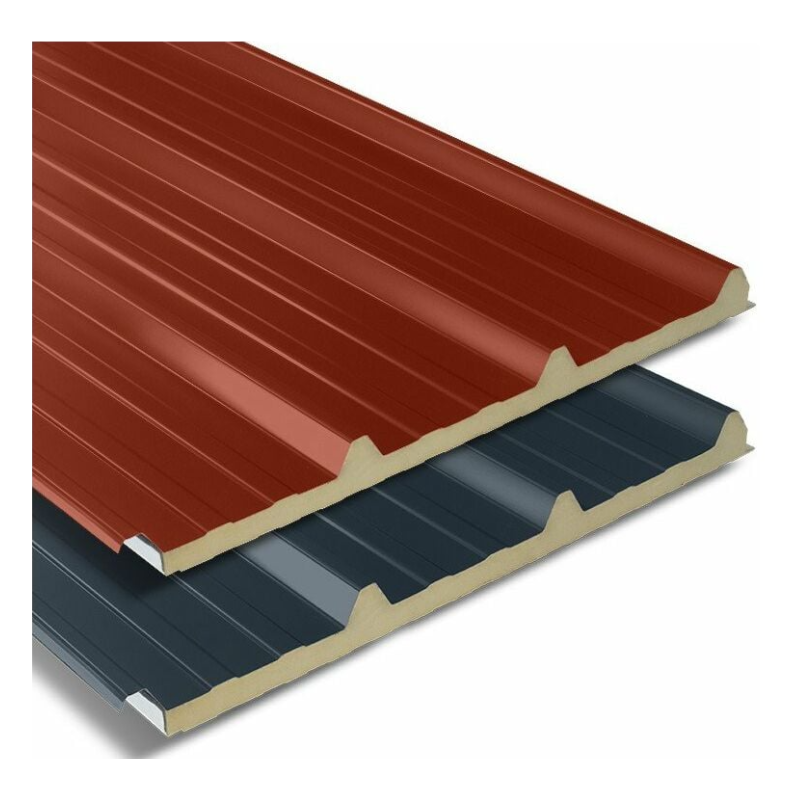 Panneau sandwich bac acier isolé 40 mm - Toiture isolante durable