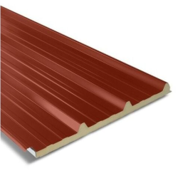 Panneau sandwich bac acier isolé 40 mm - Toiture isolante durable