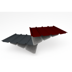 Tôle bac acier 4 ondes avec feutre anti-condensation | Brico Métal Service