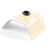 Cavalier bac acier RAL 9010 – sachet de 100 pièces