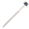 Vis Bac Acier 6.3 x 100 Gris 7016 support bois