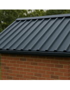 Tôle Bac Acier Gris RAL 7016 & Rouge RAL 8004 – Retrait Lyon St-Priest
